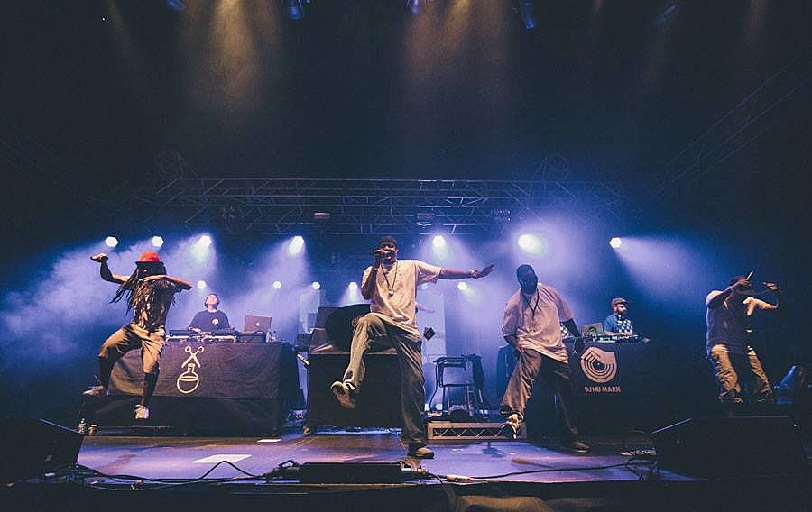 Jurassic 5 touring, playing Brooklyn Steel