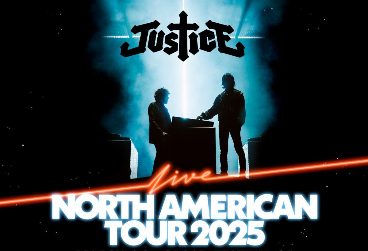 Justice announce 2025 tour dates, playing Red Rocks & more