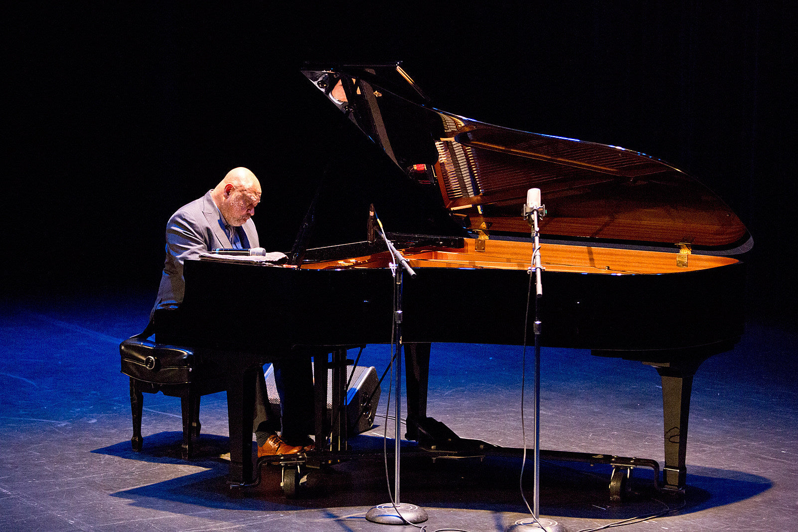 jazz pianist Kenny Barron played Kimble Theater (pics, review)