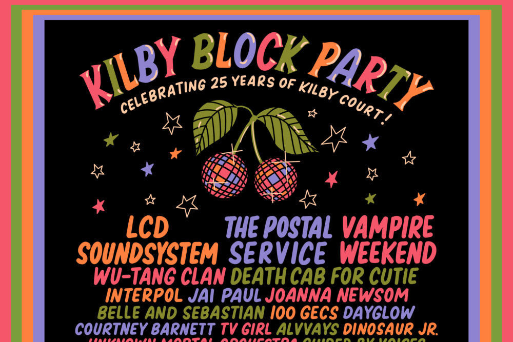 Kilby Block Party 2024 lineup (LCD Soundsystem, Postal Service, Vampire Weekend, Joanna Newsom, CSS, more)