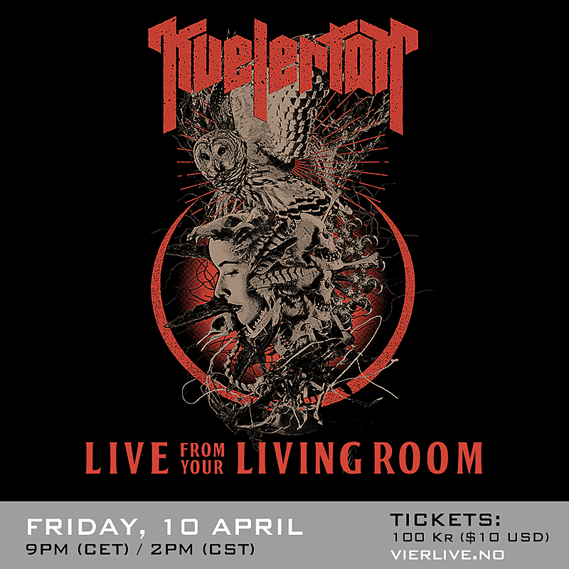 Kvelertak doing livestreamed concert and Q&A from Norway this week