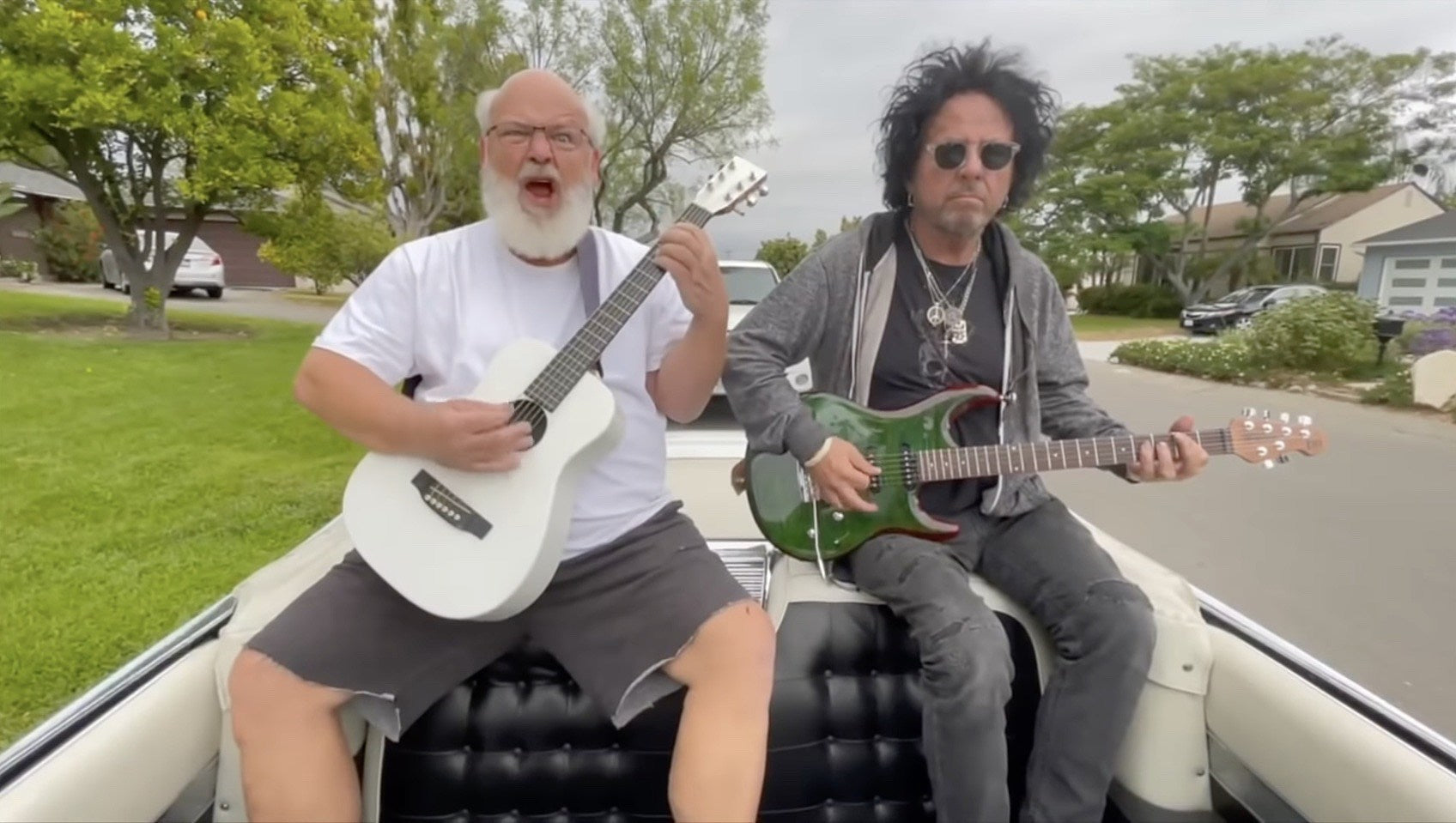Tenacious D’s Kyle Gass gets “Vaccinated” in Ramones parody w/ John C Reilly, Jack Black, more