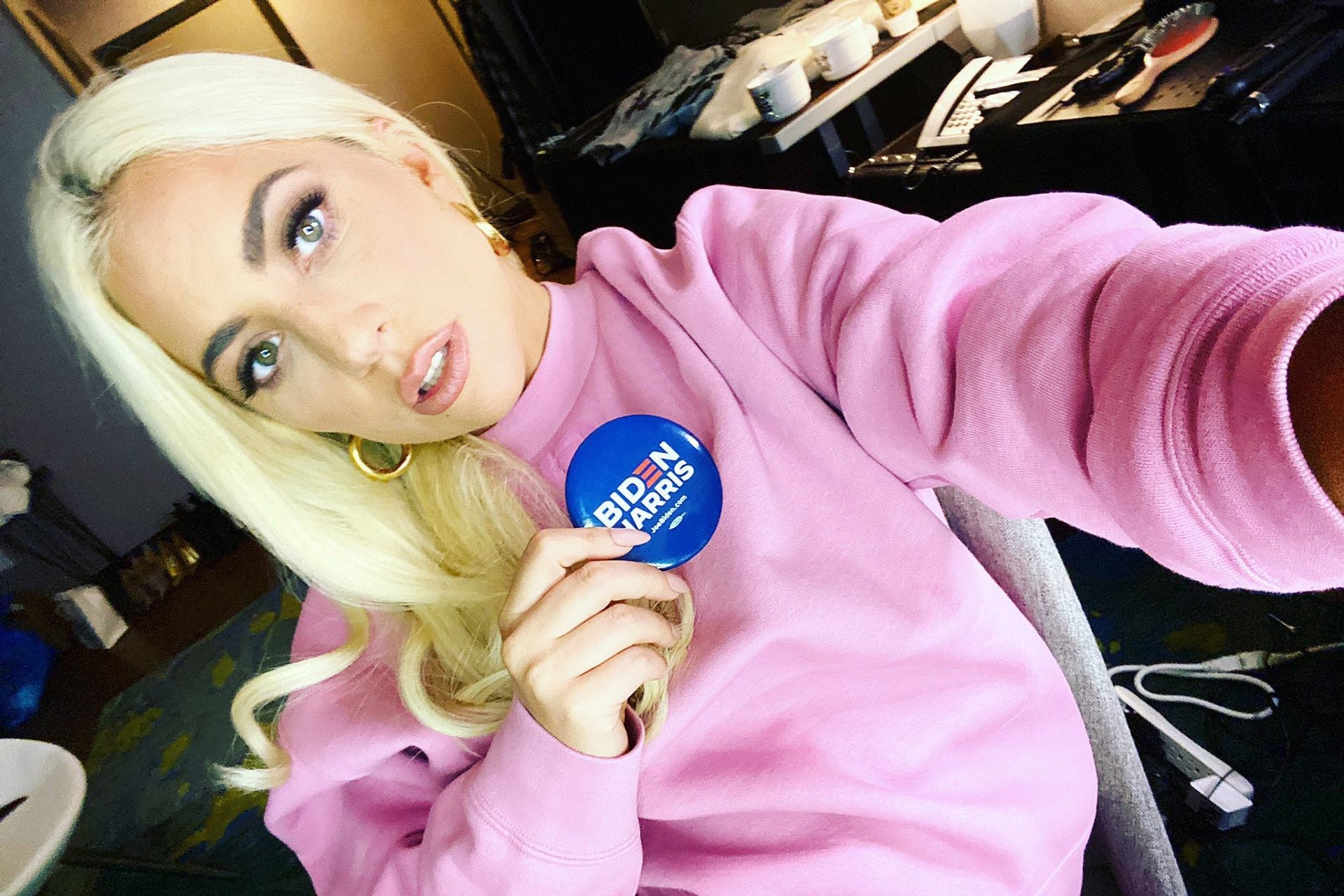 Lady Gaga playing PA Biden campaign event, responds to Trump press release