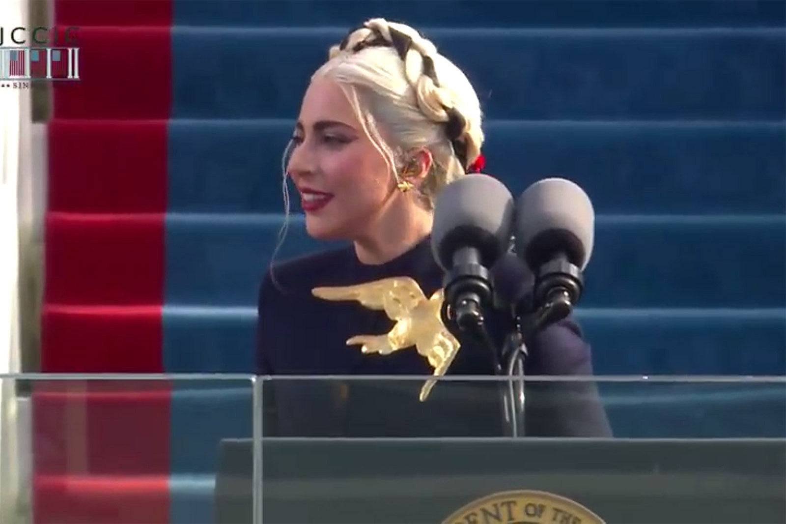 Watch Lady Gaga sing The National Anthem at Biden’s Inauguration