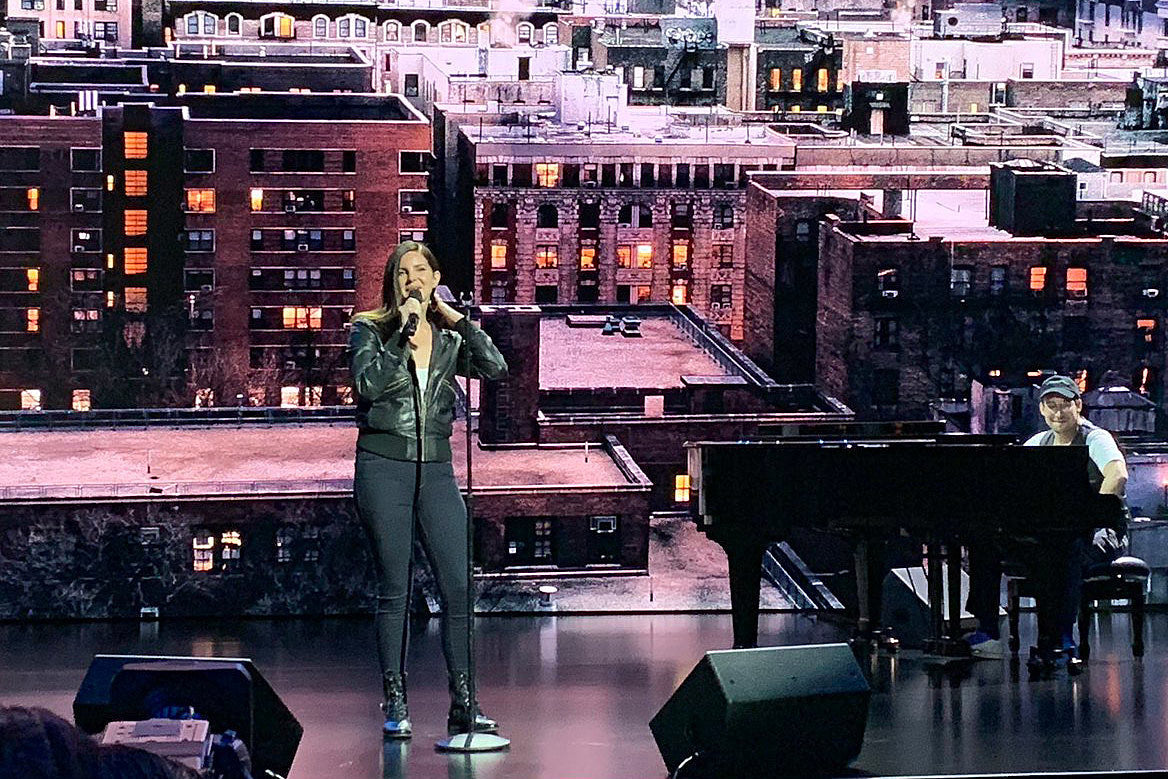 watch Lana Del Rey & Jack Antonoff debut a new song at Apple event at BAM