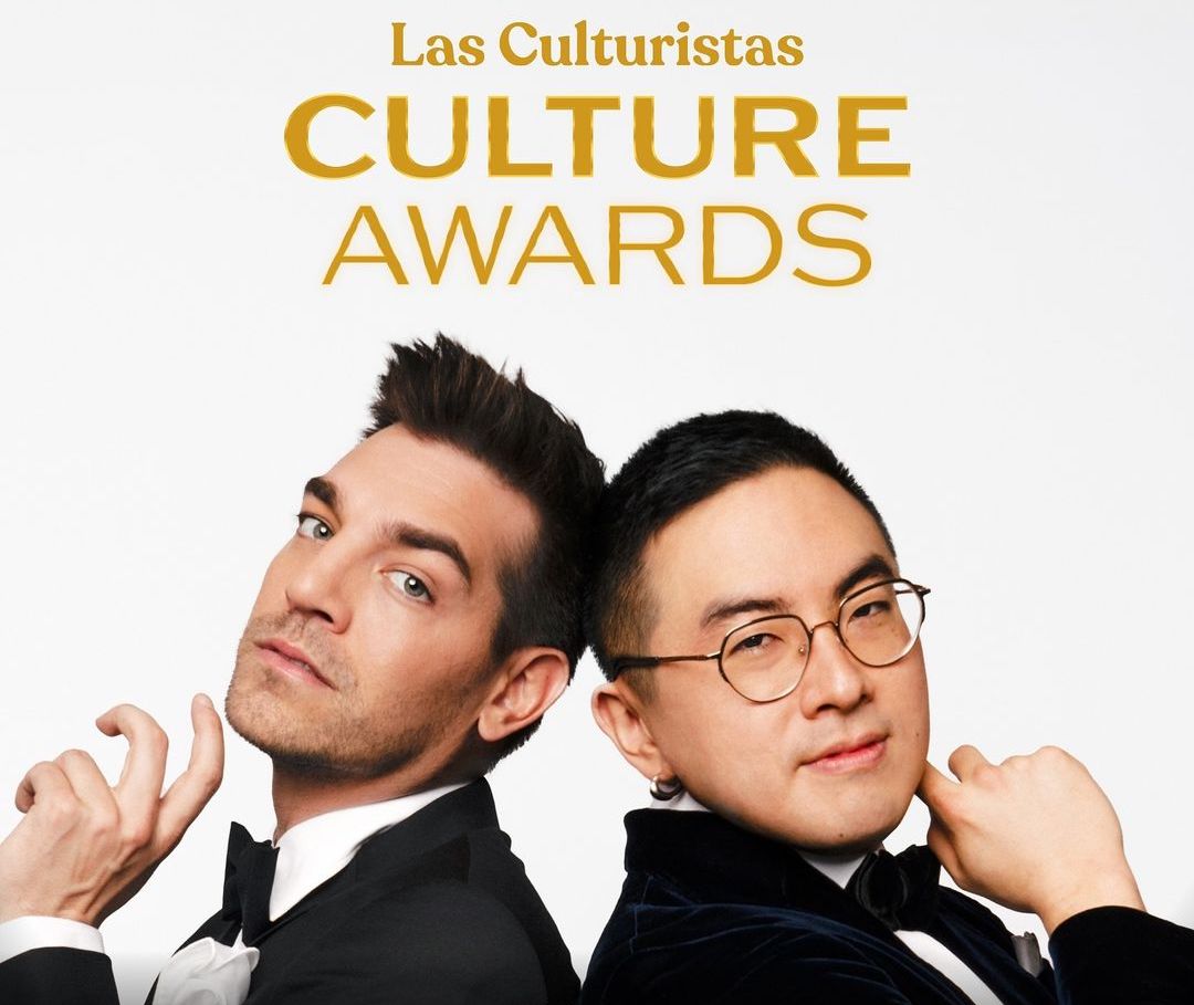 Bowen Yang & Matt Rogers taking the 2024 Las Culturistas ‘Culture Awards’ to Brooklyn