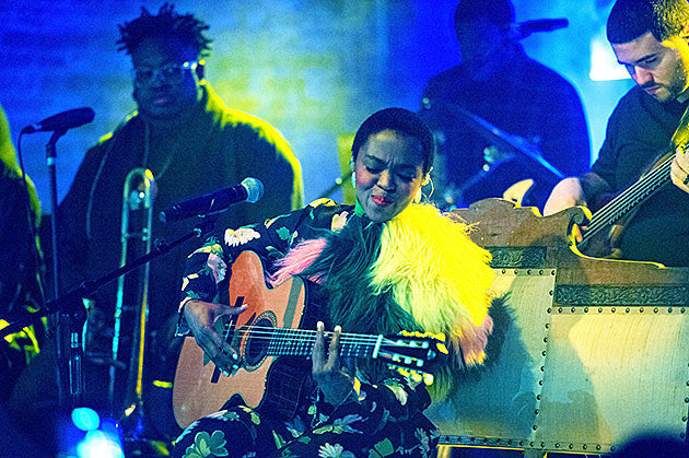 Lauryn Hill playing shows, including 2 NYC-area dates