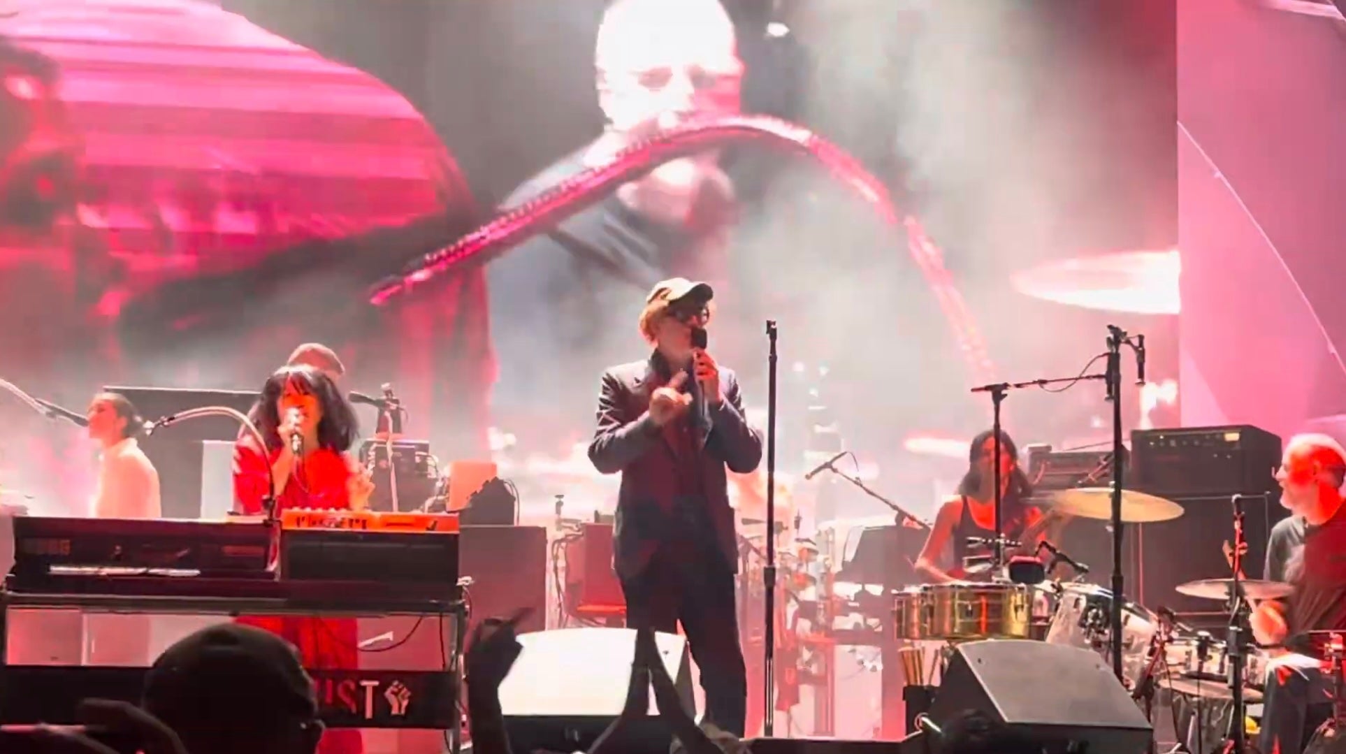 Watch LCD Soundsystem & Pulp cover Heaven 17’s “(We Don’t Need This) Fascist Groove Thang” at Hollywood Bowl