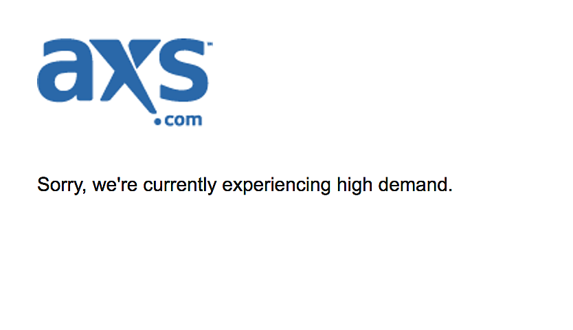 LCD Soundsystem sale crashes AEG’s AXS ticket site