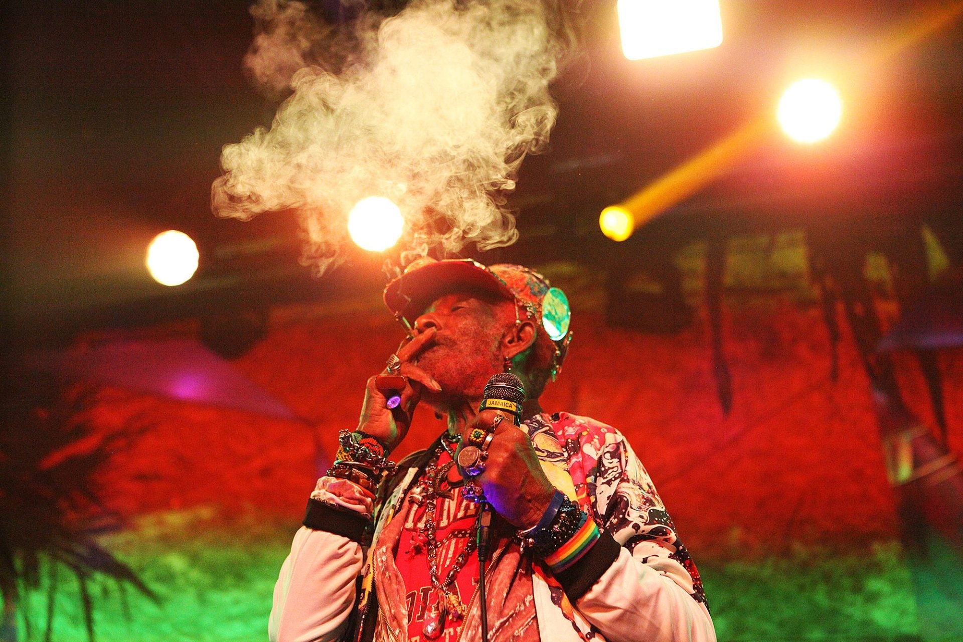 pics: Lee “Scratch” Perry @ Elsewhere w/ Top Shotta Band