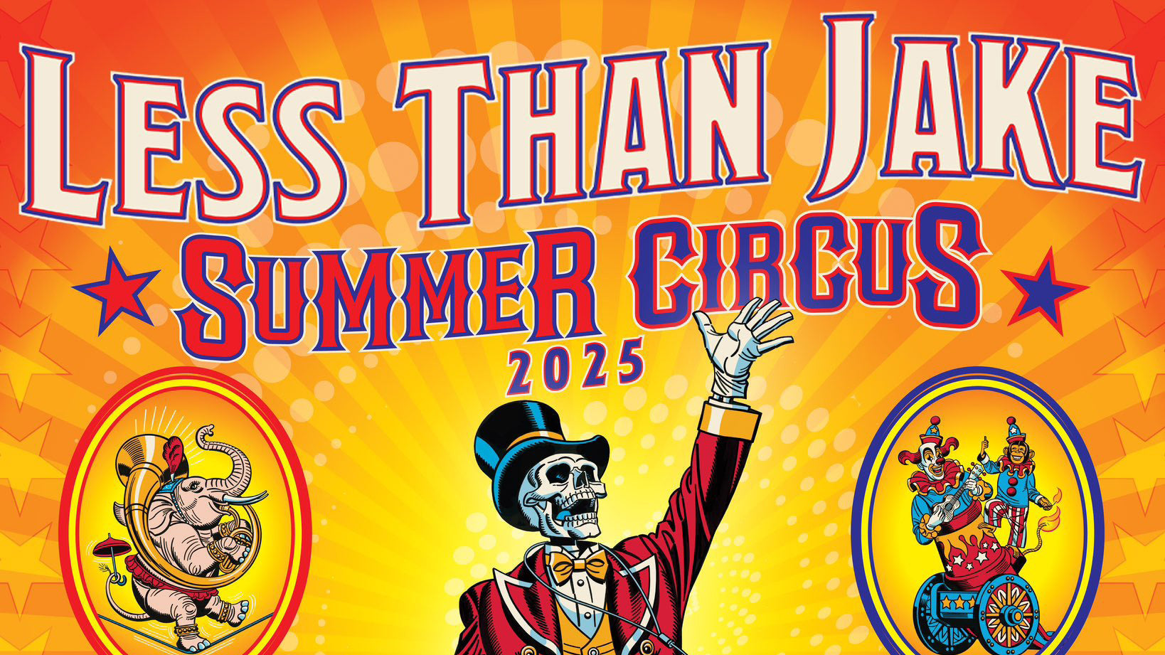 Less Than Jake tap Fishbone, Suicide Machines, Catbite & Bite Me Bambi for ‘Summer Circus’ ska tour