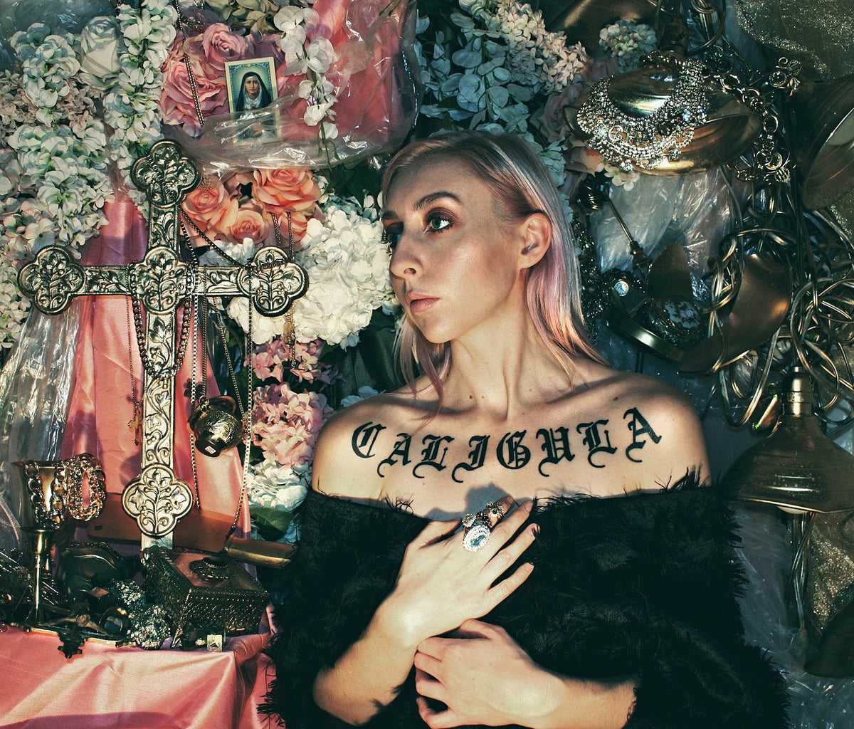 Lingua Ignota playing NYC w/ Alexis Marshall of Daughters before EU festivals
