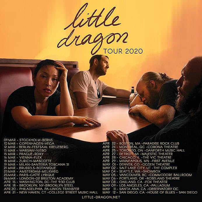 Little Dragon share new single “Tongue Kissing,” announce 2020 tour