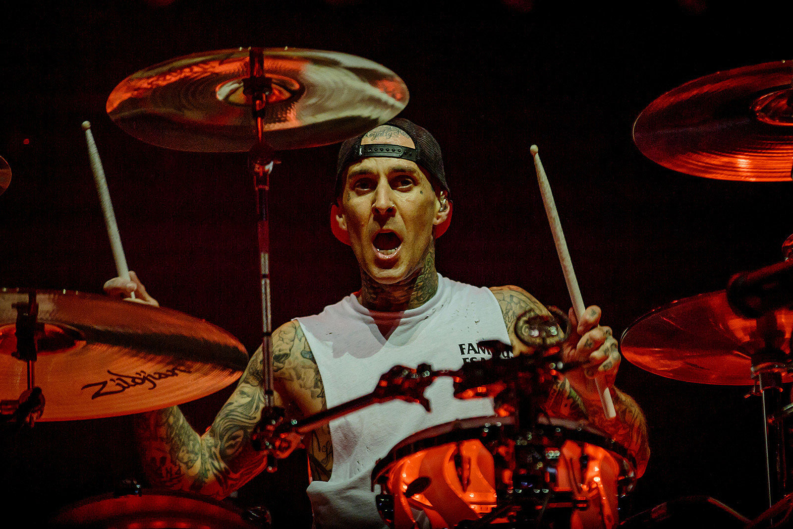 blink-182 cancel fall tour due to Travis Barker’s medical issues