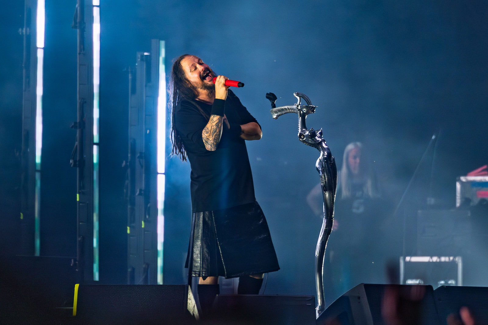 Lollapalooza 2025 day 2 pics (Olivia Rodrigo, Korn, Amaarae, Bleachers, Ravyn Lenae, T-Pain, more)