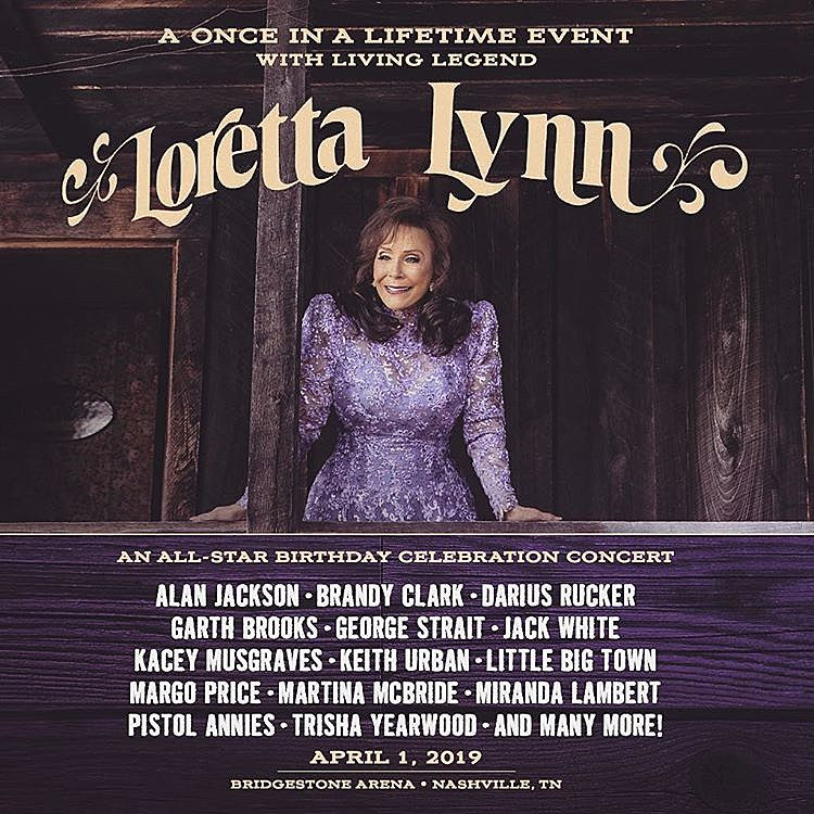 Jack White, Kacey Musgraves, Margo Price & more playing Loretta Lynn birthday show