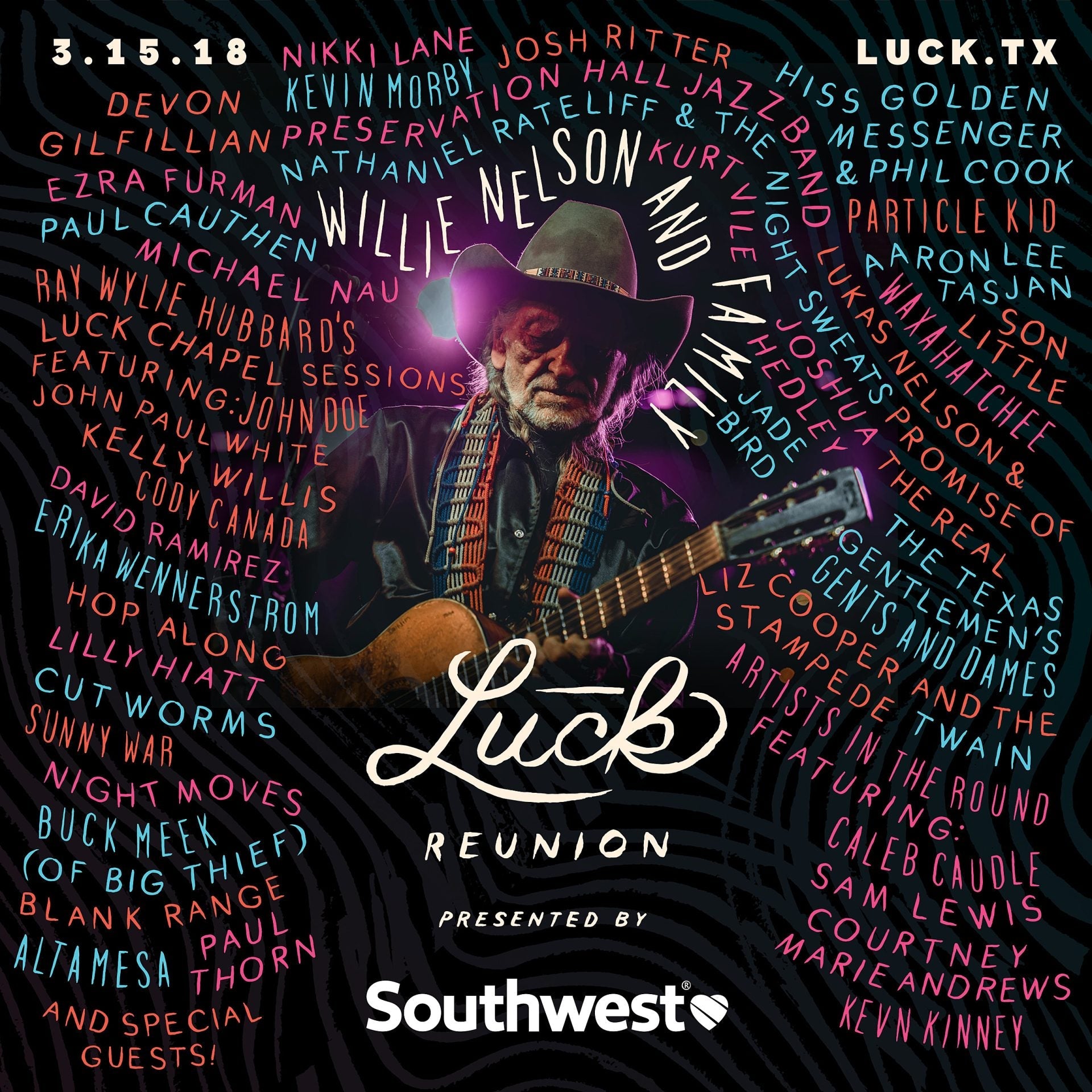 Kurt Vile & more playing Willie Nelson’s “Luck Reunion” fest during SXSW