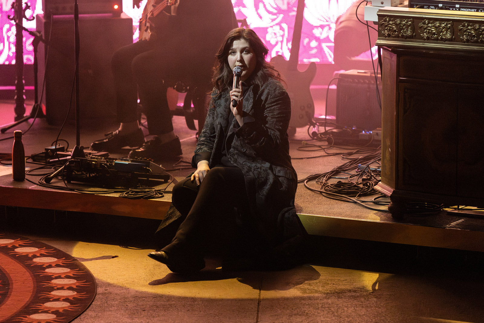 Lucy Dacus played Red Rocks with Katie Gavin & jasmine.4.t (pics, setlist)