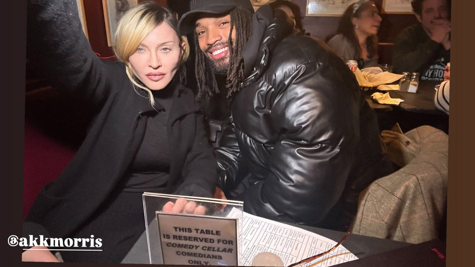 Madonna did a surprise Comedy Cellar set