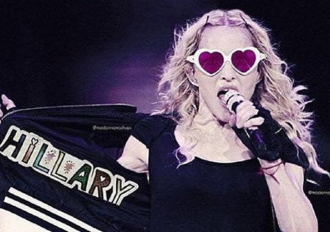 Madonna playing surprise acoustic gig in NYC for Hillary tonight