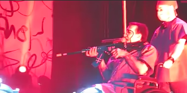 Marilyn Manson issues statement after pointing a fake gun at concert audience