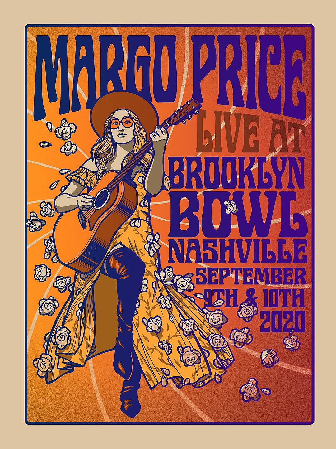 Margo Price performing two full-band livestreams from Brooklyn Bowl Nashville