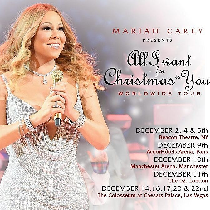 Mariah Carey cancels more Christmas dates, pushes NYC run back