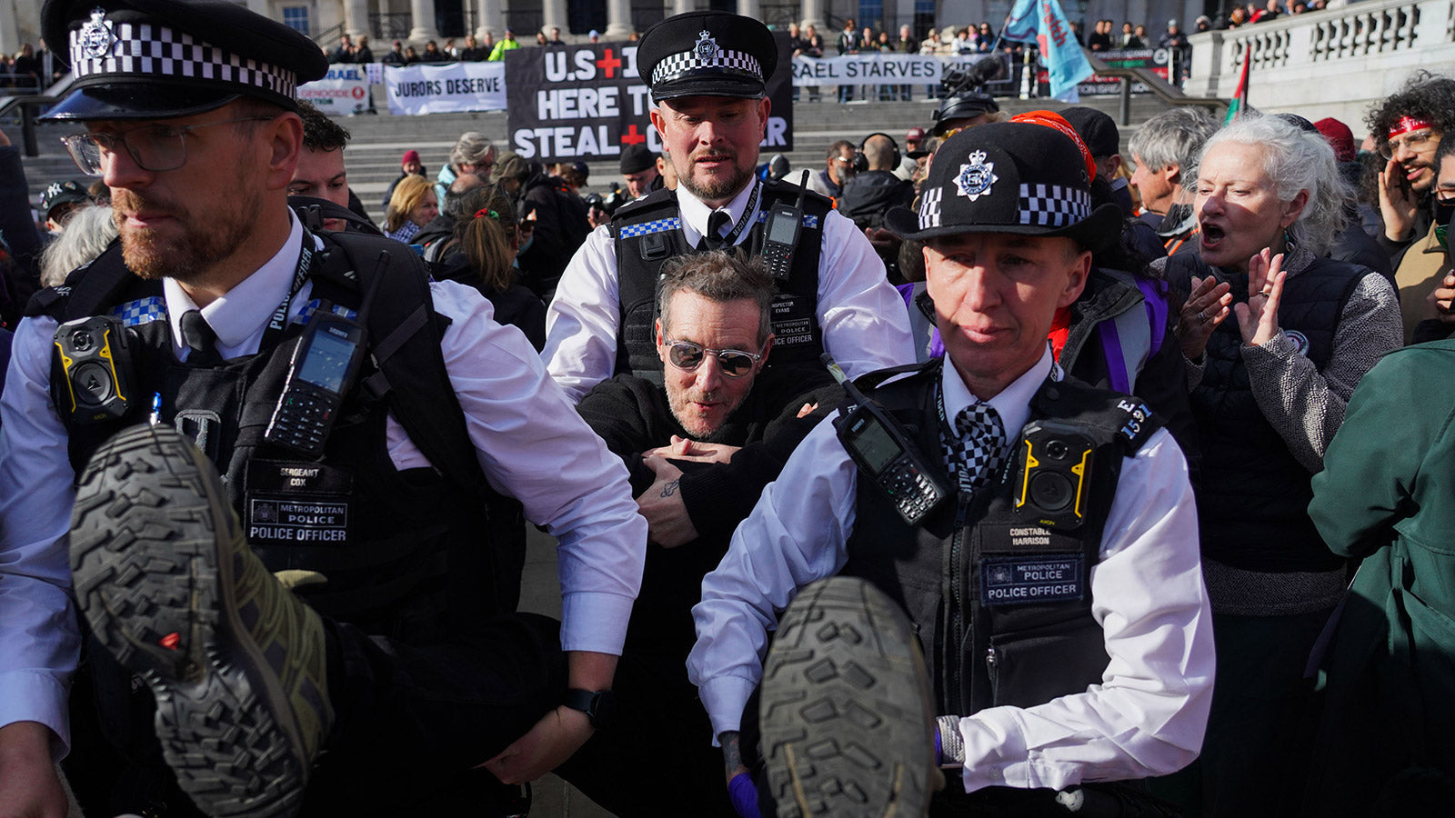Massive Attack tease “Boots on Ground”; Robert Del Naja arrested at Palestine Action protest in London