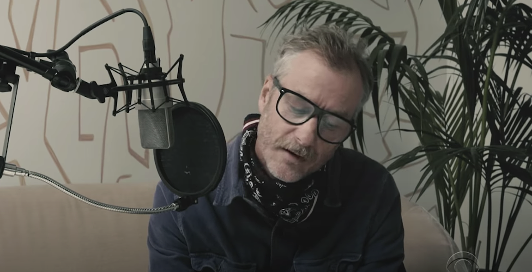 watch The National’s Matt Berninger cover Mercury Rev on ‘Colbert’ from home