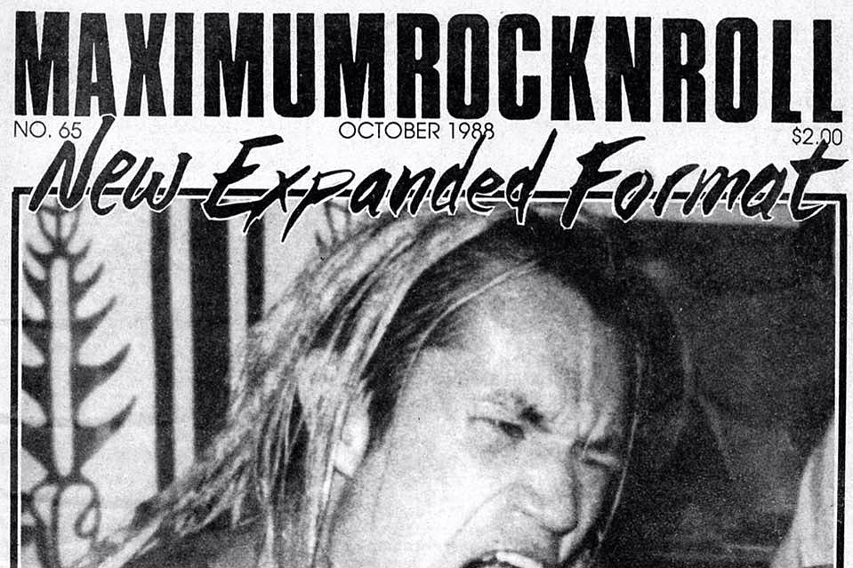 Maximum Rocknroll to “pause” publishing white writers (unless they are covering POC)