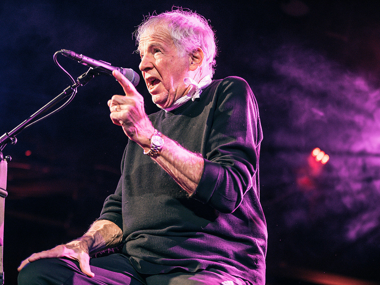 Mayo Thompson played ‘Corky’s Debt To His Father’ at Le Poisson Rouge (pics)