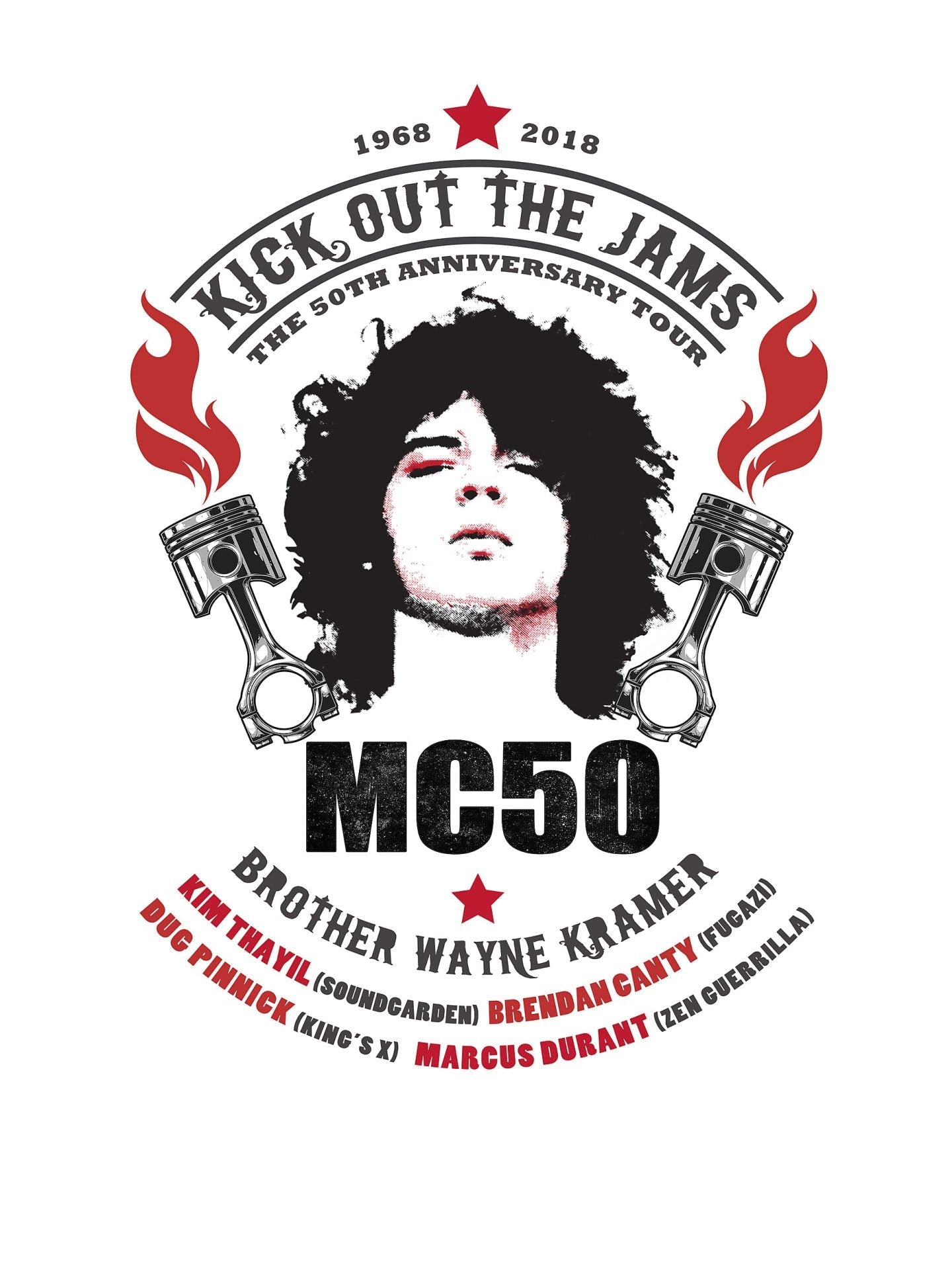 MC50 announce ‘Kick Out the Jams’ 50th anniversary tour dates ft. Fugazi & Soundgarden mems