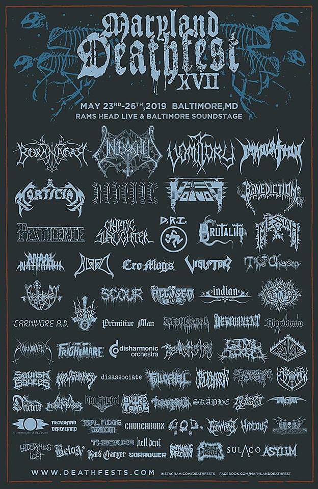 MDF 2019 adds Borknagar, Voivod, Anaal Nathrakh, Revenge, Spectral Voice, more