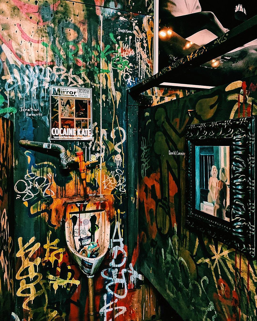 ‘Meet Me in the Bathroom: The Art Show’ opened (pics), hosting performances & events