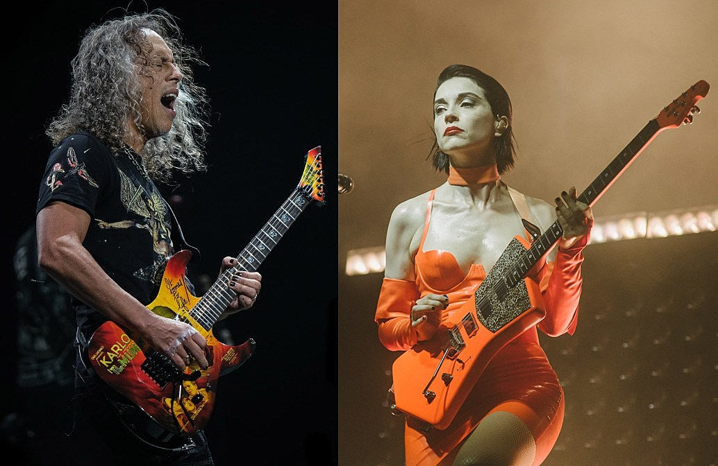 St. Vincent & Metallica’s Kirk Hammett interview each other