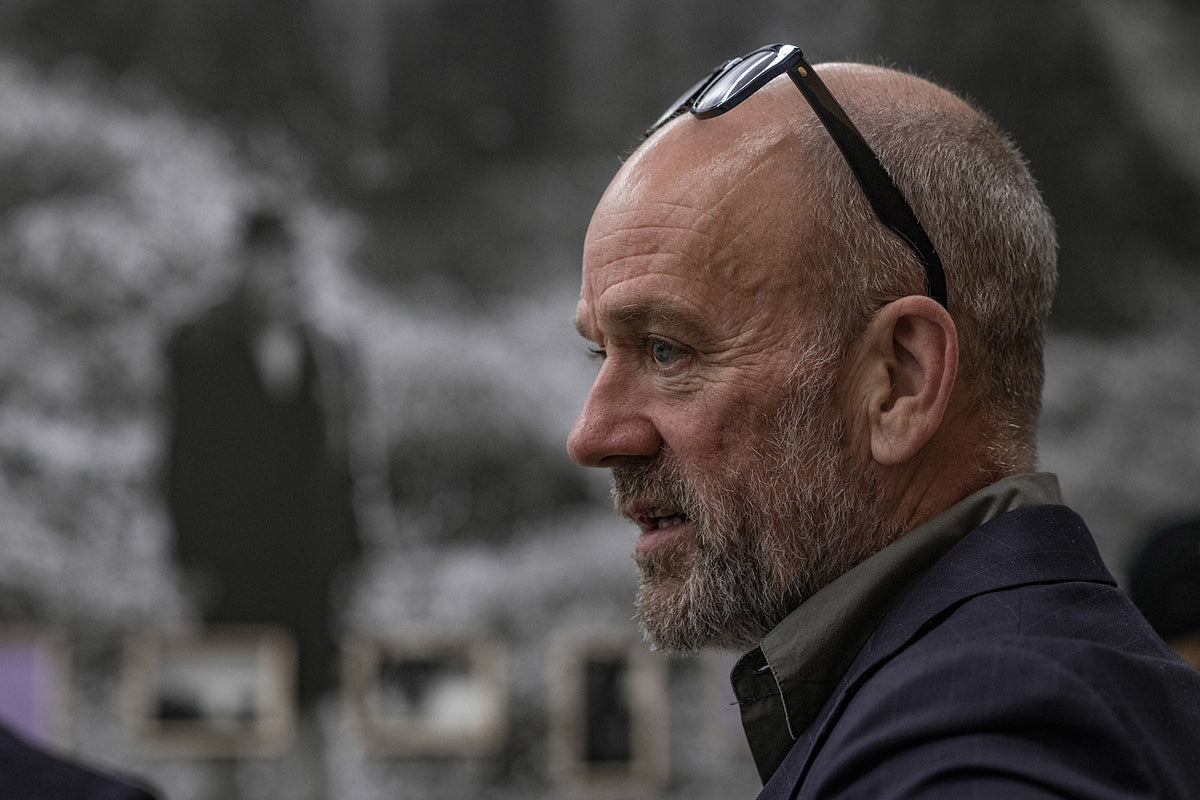 Michael Stipe opened new art exhibit “Infinity Mirror” in Williamsburg (pics)