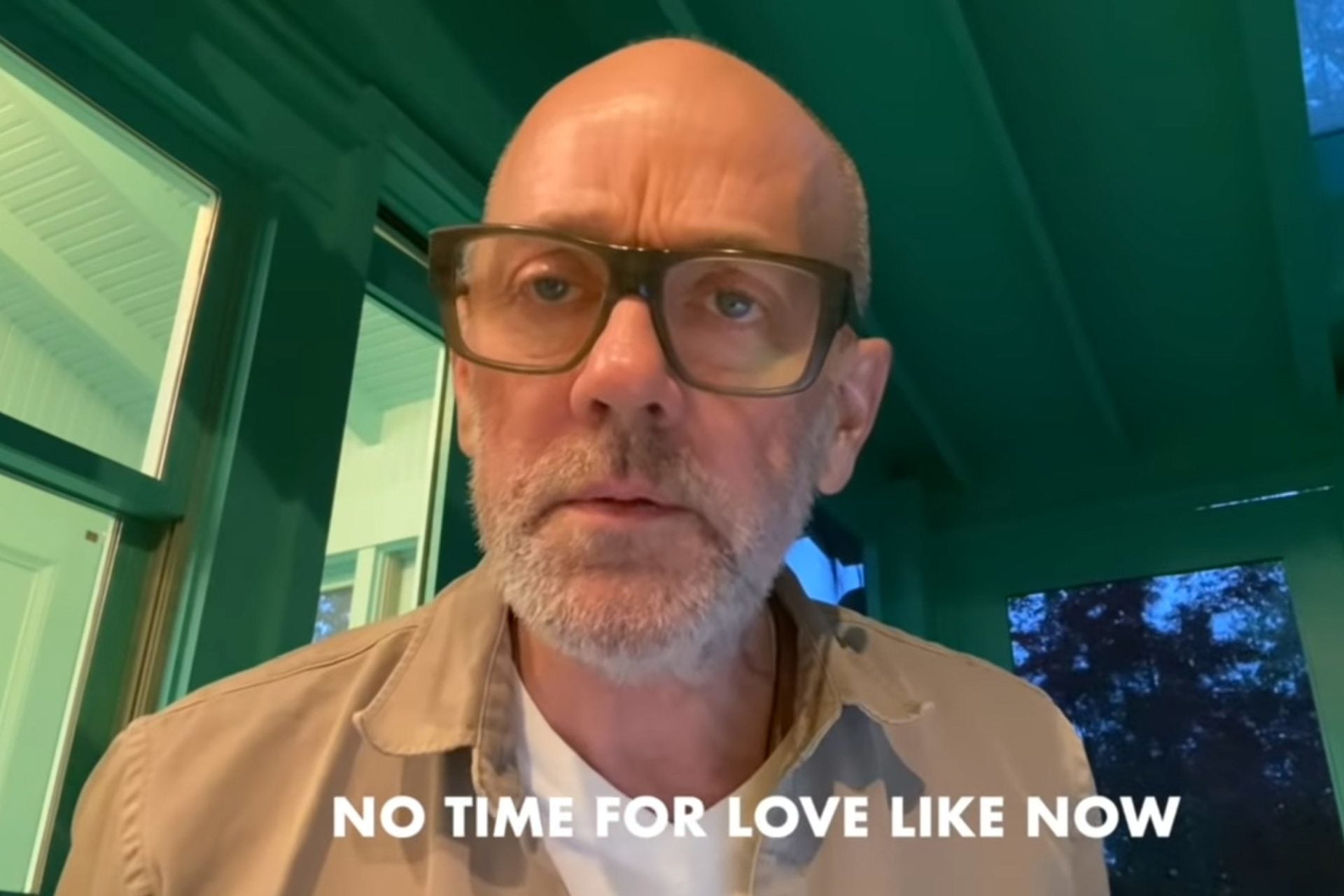 Michael Stipe shares new demo with The National’s Aaron Dessner