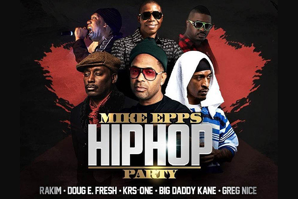 Doug E. Fresh, Rakim, KRS-One & more performing on Mike Epps’ virtual Hip Hop Party