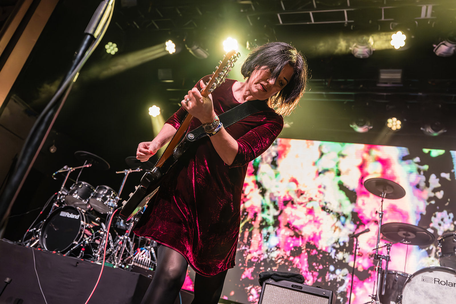 Lush’s Miki Berenyi wrapped up solo tour at Webster Hall with Lol Tolhurst x Budgie (pics, review, setlist)