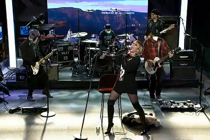Watch Miley Cyrus cover Hole’s “Doll Parts” on ‘Howard Stern’