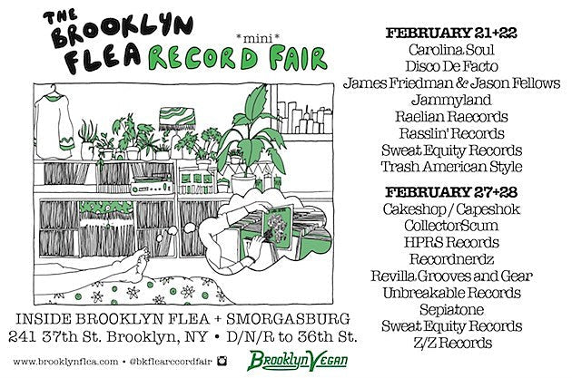 Brooklyn Flea holding “mini” Record Fairs at Industry City location in February