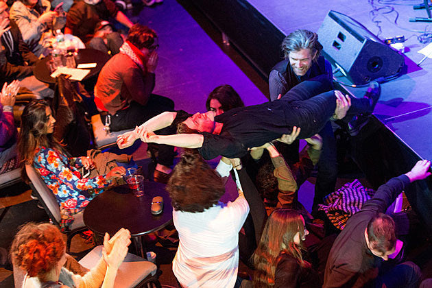Mirah & Jherek Bischoff played BRIC House with help from Deerhoof’s Greg Saunier & more (pics)
