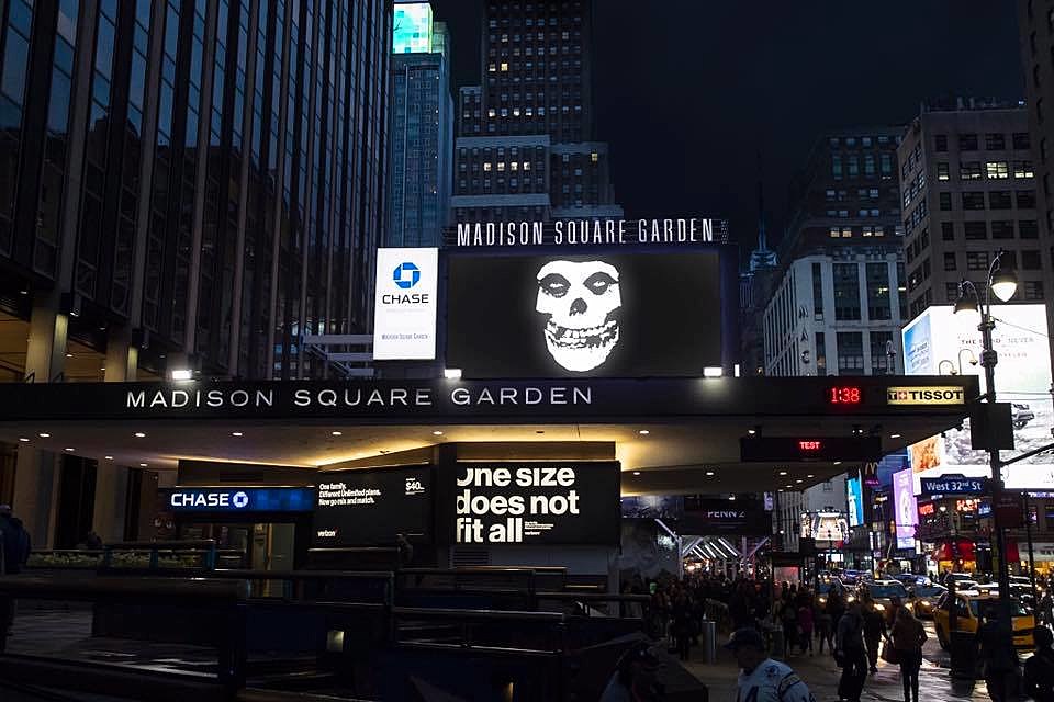 Misfits’ NYC show will be at Madison Square Garden