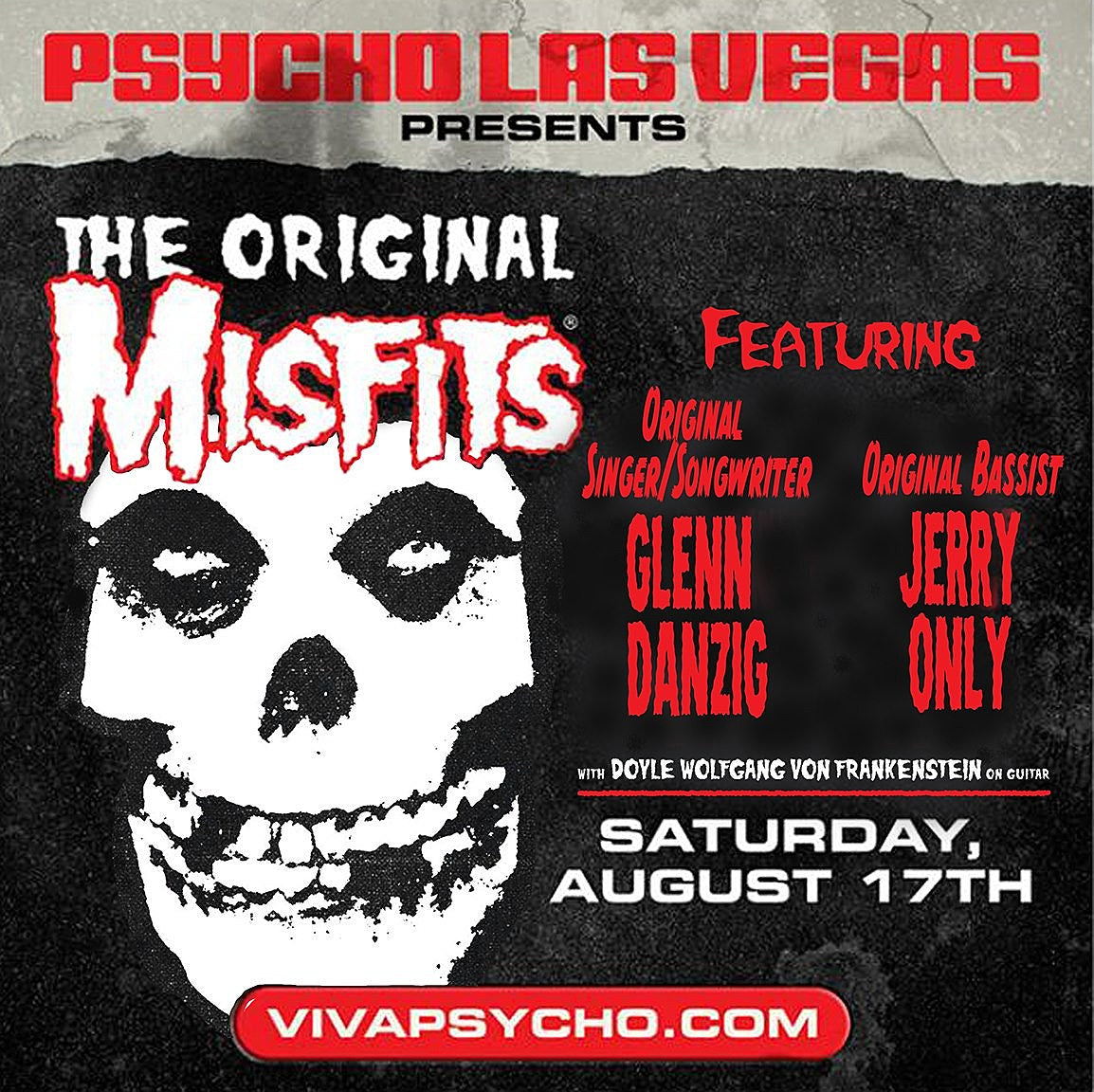 The Original Misfits added to Psycho Las Vegas 2019 lineup