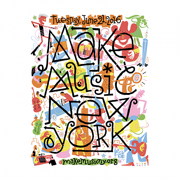 Make Music NY happens Tuesday w/ Philip Glass & free live music events all over the city