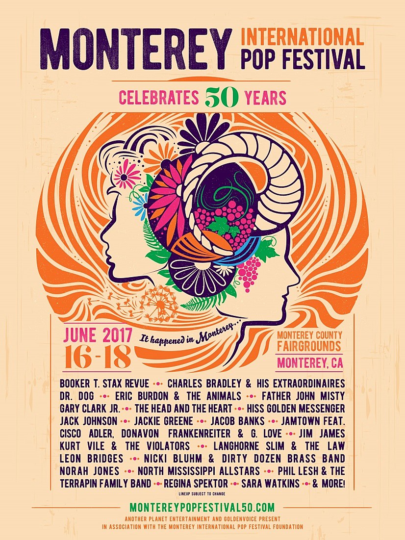 Monterey Pop 50 lineup & tickets: The Animals, Booker T, Regina Spektor, Leon Bridges, more