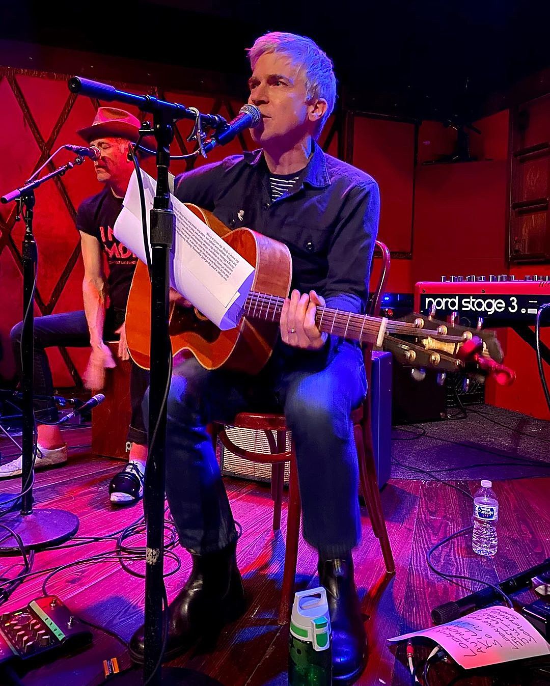 Nada Surf played acoustic at Rockwood Music Hall (setlist), expand 2020 tour