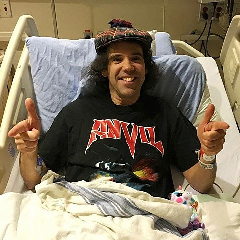 Nardwuar out of the hospital