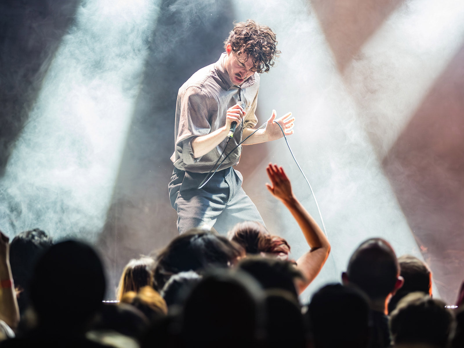 Nation of Language’s Bowery Ballroom run is underway (Night 2 pics w/ Guerilla Toss & Abe Seifert)
