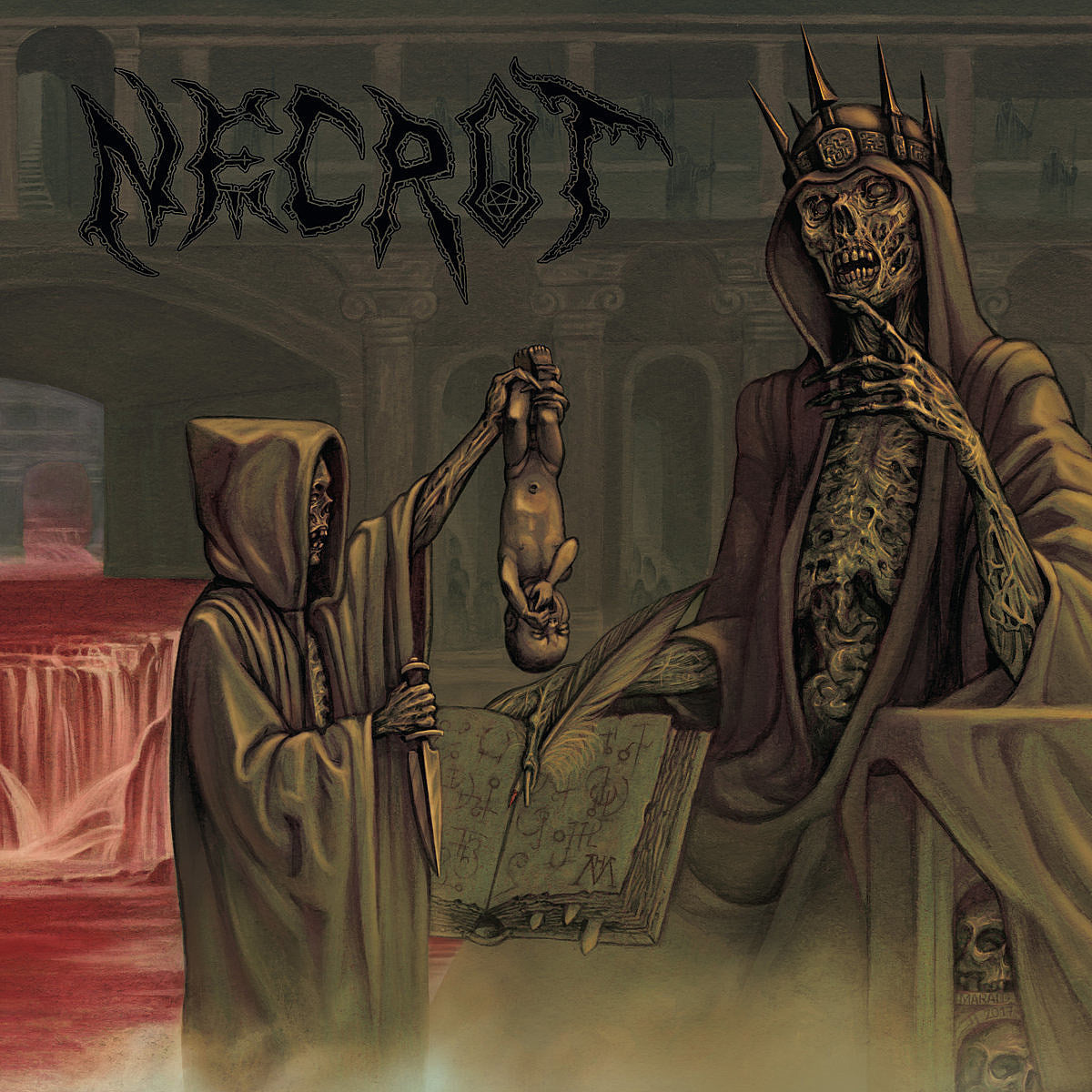 Necrot playing shows, including NYC, NJ, Northwest Terror Fest & more
